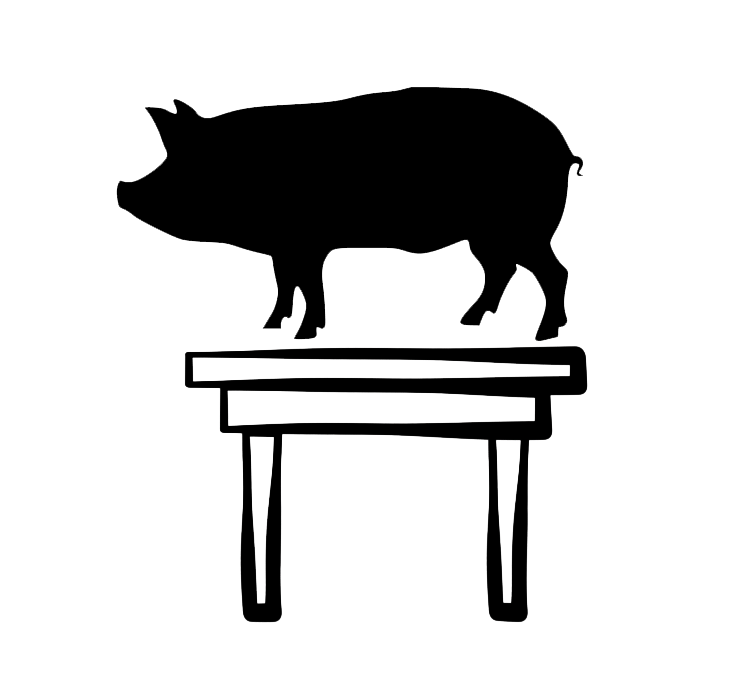 Pig On The Table